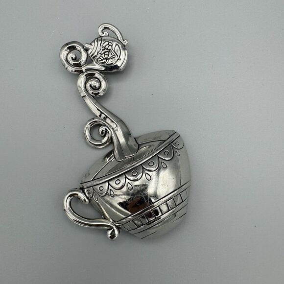 La Cucina by Ganz Everything Spoon Tea Bag Holder Spoon Rest Tea Scoop 1 Tbsp - Picture 1 of 4